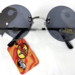 ELOPE Yin Yang Sunglasses w/ wire frame NOS – Y2K - NWT